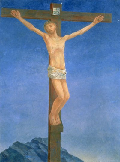 La Crucifixion, 1923 - Kuzma Sergeevich Petrov Vodkin