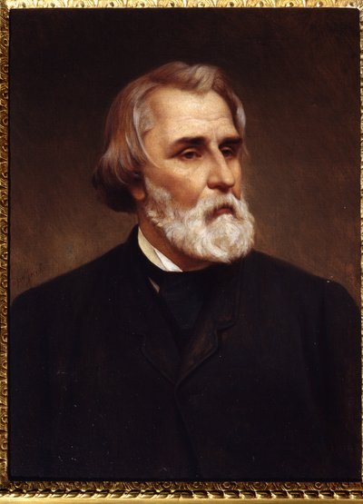 Portrait de Ivan Sergueievitch Tourgueniev - Kyrill Antonovitch Gorbunov
