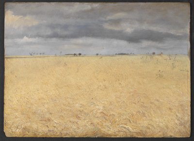 Un champ de seigle près du village de Ring - Laurits Andersen Ring