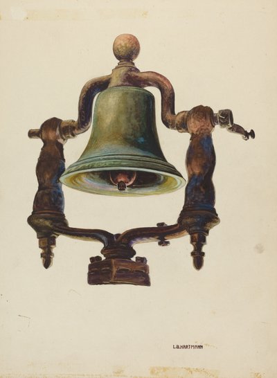 Cloche de locomotive - L. B. Hartmann