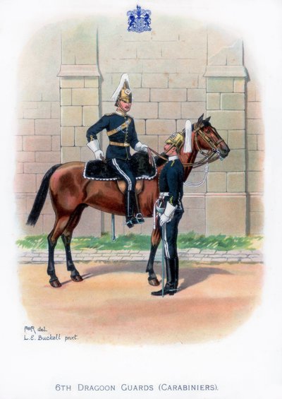 6e Dragons Carabiniers, 1915 - L. E. Buckell
