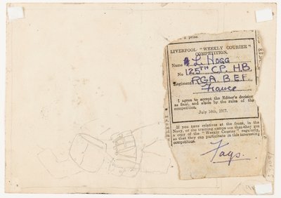 Soumission à un concours de journal, 1917 - L. Hogg