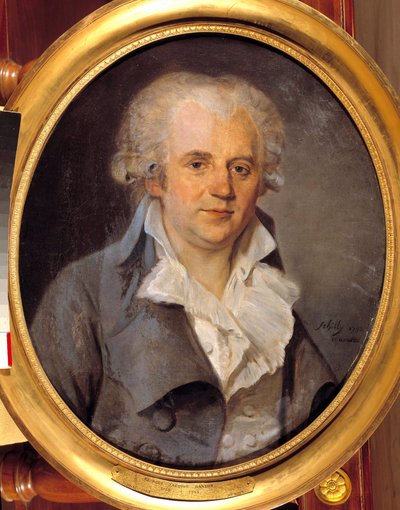 Portrait de Georges Jacques Danton, avocat conventionnel (1759-1794) - L. L. Schilly
