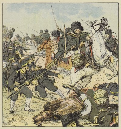 Une charge de cosaques - L. Malespine