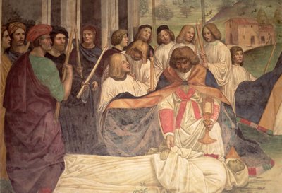 La mort de Saint Benoît, de la vie de Saint Benoît - L. Signorelli