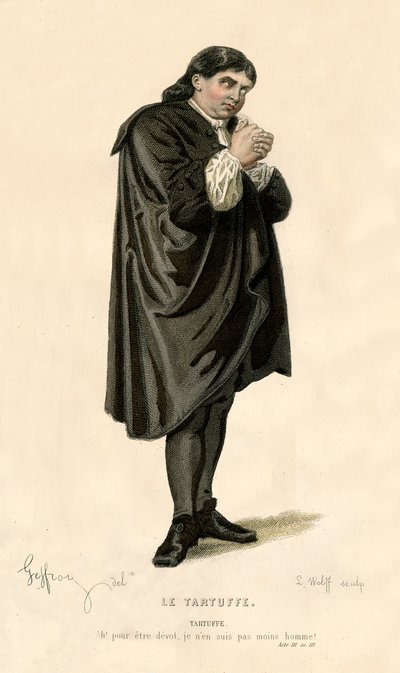 Tartuffe, 1868 - L. Wolff
