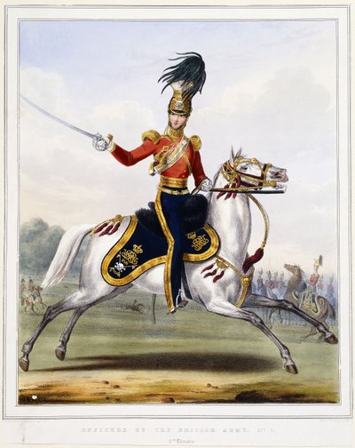 Un officier des 17e lanciers à cheval, 1833-1836 - L. and Eschauzier Mansion