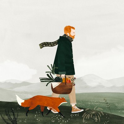Deux amis, 2019 - Léa Le Pivert