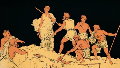 Antigone et le Corps de Polynice - Lachmann
