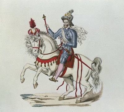 Portrait équestre de Henri IV en 1596 - Lacoste jeune