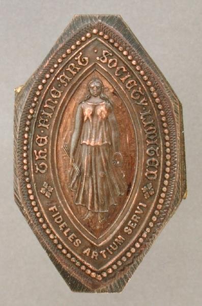 Sceau de la Société des Beaux-Arts - Lady  Butler