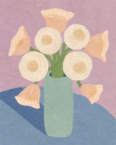La table bleue - Lady Ann de Borja