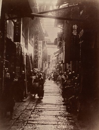 Commercial Street, Canton (recto) - Lai Fong (Afong Studio)