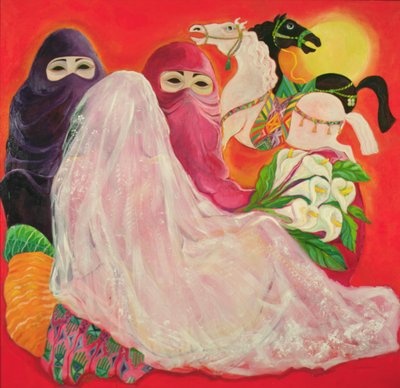 Mariée du désert - Laila (Contemporary Artist) Shawa
