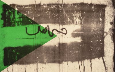 Drapeau II - Laila (Contemporary Artist) Shawa