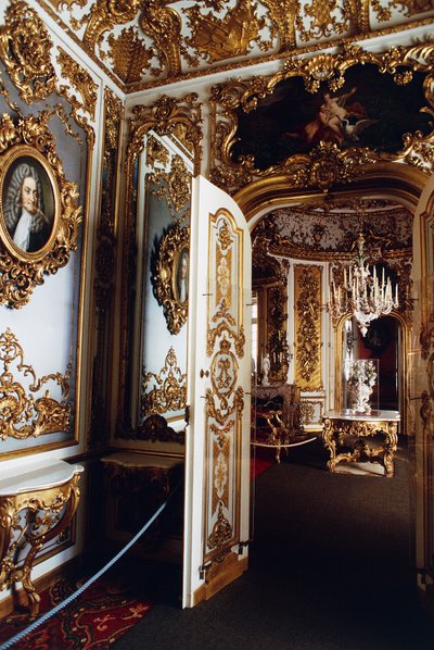 Intérieur du palais de Linderhof de Louis II - Amadeo (after) Modigliani