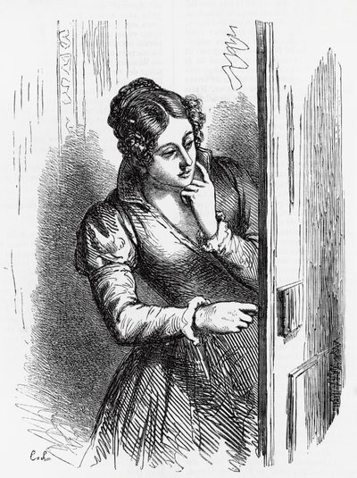 Illustration pour La montée et la chute de César Birotteau, roman d