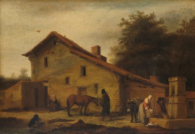 Une auberge dans le voisinage de Nantes - Lambert Doomer