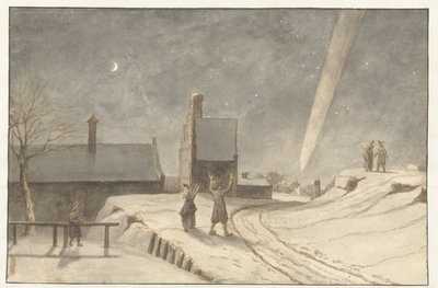 Comète au-dessus d