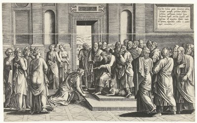 Esther devant Assuérus - Lambert Lombard