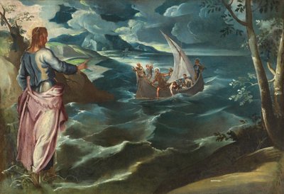 Christ à la mer de Galilée, vers les années 1570 - Lambert Sustris