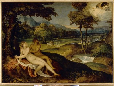 Jupiter et Io - Lambert Sustris