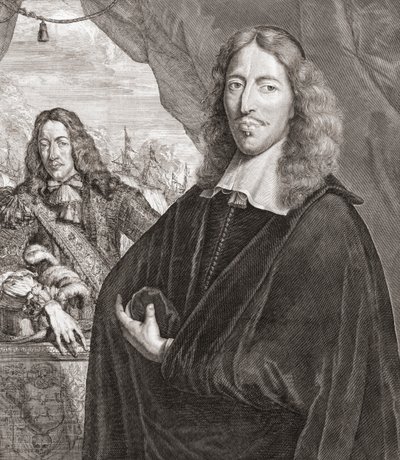 Johan de Witt alias Jan de Witt (à droite) et son frère Cornelis de Witt - Lambert de Visscher