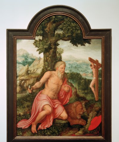 Paysage avec Saint Jérôme - Lambert van Noort