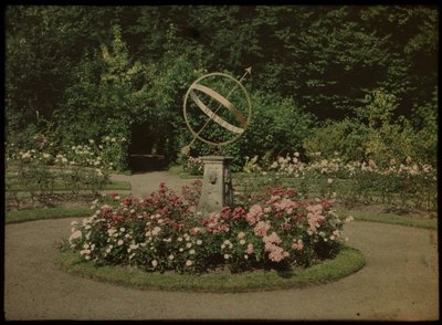 Cadran solaire dans le jardin de la maison Kersbergen, Zeist - Lambertus Hendrik van Berk