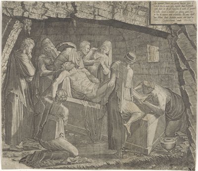Mise au tombeau du Christ - Lambertus Suavius