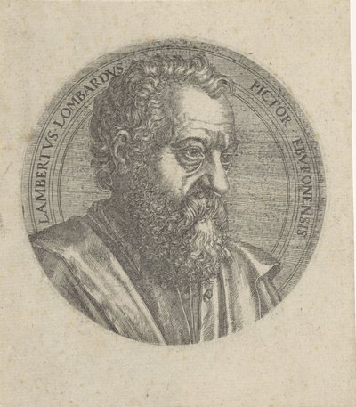 Portrait de Lambert Lombard - Lambertus Suavius