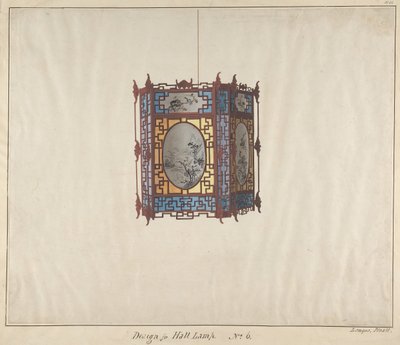 Design pour une lampe de hall No.6 - Lamqua