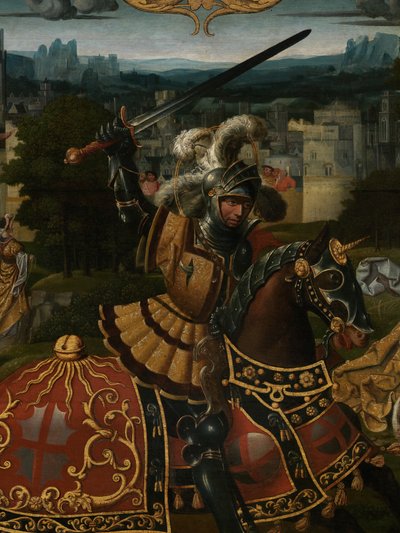 (détail) - Lancelot (school of) Blondeel
