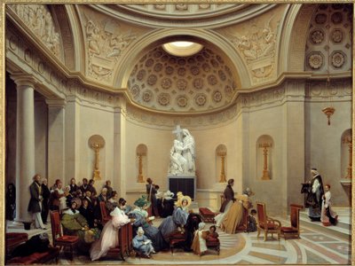 Cérémonie à la chapelle expiatoire en 1835 - Lancelot Théodore Turpin de Crissé de Crissé