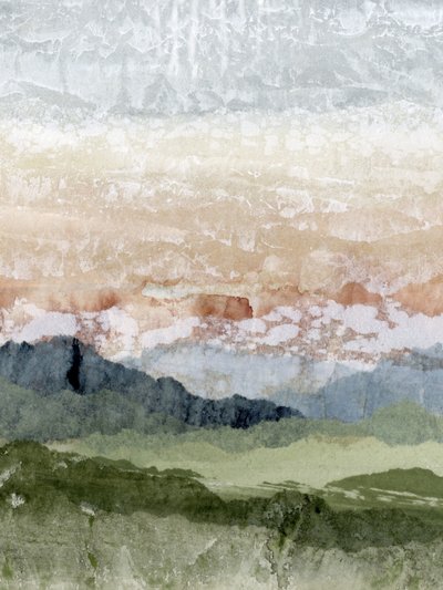 Teintes des montagnes (abstrait) - Lara Eckerman