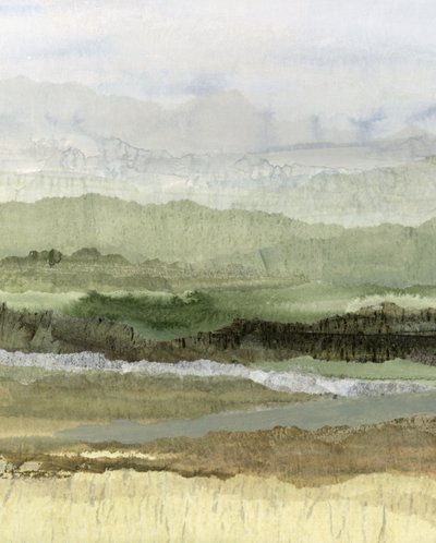 Paysage vert en couches - Lara Eckerman