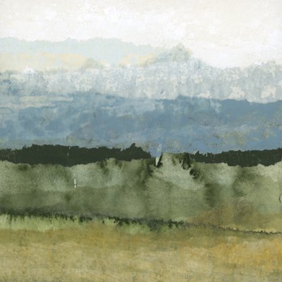 Paysage verdoyant et brumeux - Lara Eckerman