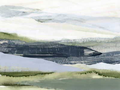 Paysage de montagne aux couleurs douces - Lara Eckerman