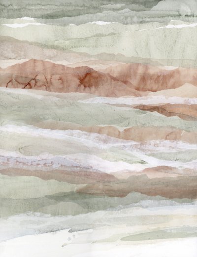 Des couches de montagnes aux teintes douces - Lara Eckerman