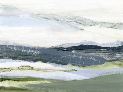 Paysage abstrait serein - Lara Eckerman