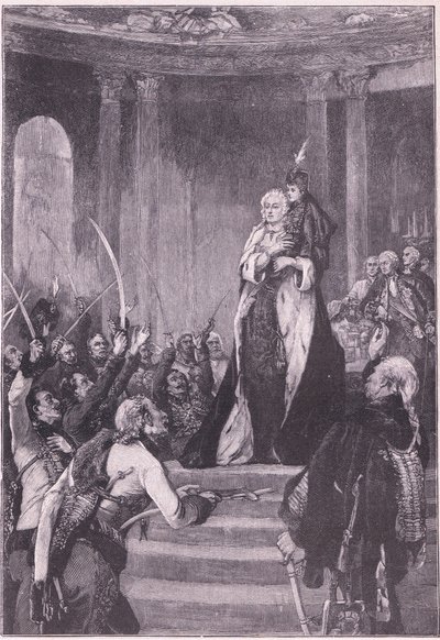 Marie-Thérèse et le Parlement hongrois - Laslett John Pott