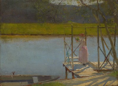 Femme à côté d