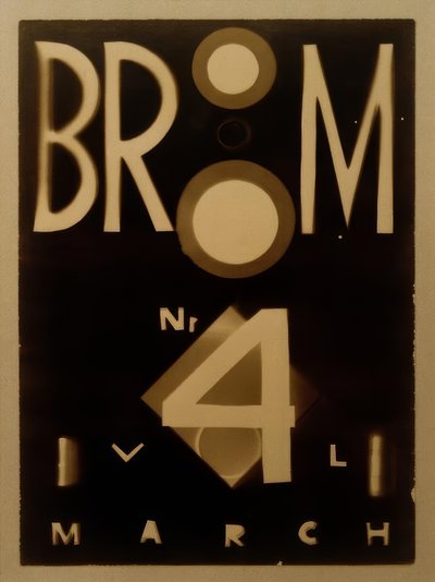 Broom: Un magazine international des arts - Laszlo Moholy Nagy