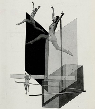 Mécanique humaine Variété. De La scène au Bauhaus Die Bühne im Bauhaus, 1925 - Laszlo Moholy Nagy