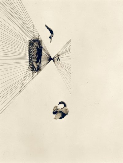 Léda et le cygne - Laszlo Moholy Nagy