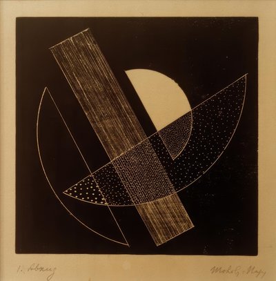 Sans titre (Composition constructiviste) - Laszlo Moholy Nagy