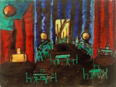 Salle avec deux niches - Laszlo Moholy Nagy