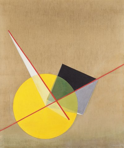 Cercle jaune - Laszlo Moholy Nagy