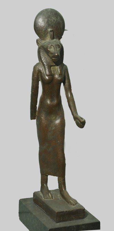 Statue en bronze de la déesse égyptienne Sekhmet, 712-332 av. J.-C. - Late Period Egyptian