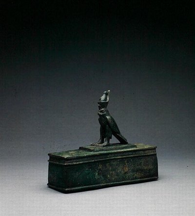 Reliquaire de faucon - Late Period Egyptian